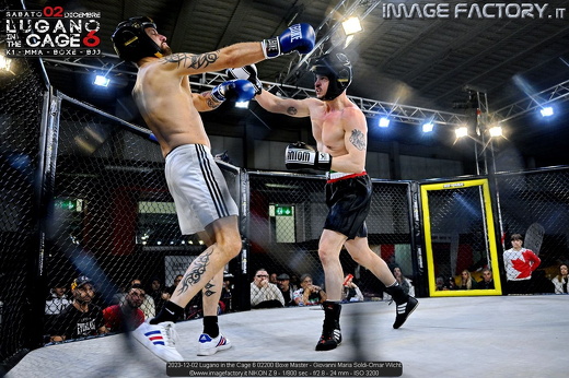 2023-12-02 Lugano in the Cage 6 02200 Boxe Master - Giovanni Maria Soldi-Omar Wicht